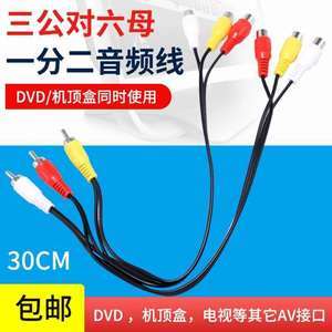 深入淺出1分2AV線 音視頻線連接與使用指南